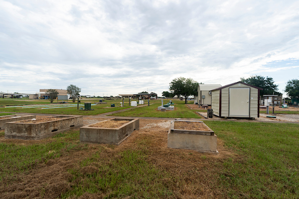 wastewater facility on the Rellis campus